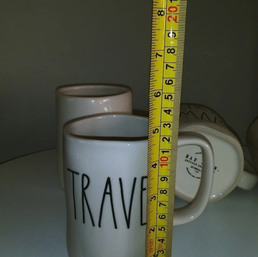 Rae Dunn Mugs 4 set collectibles‎ coffee tea cream